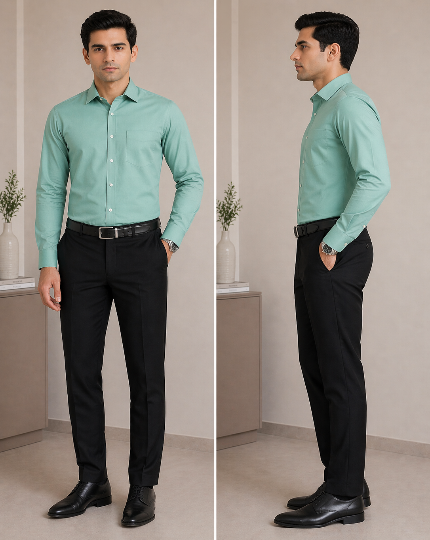exterrito oxford cotton shirt
