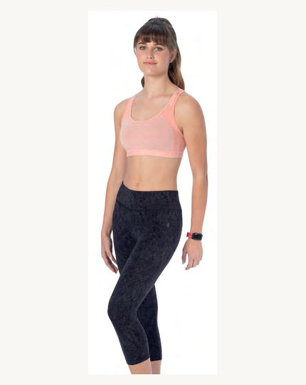 Sports Capri - 1391P - Black Marl