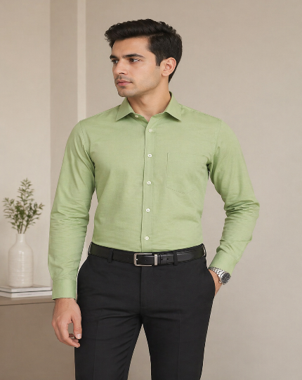 exterrito oxford cotton shirt