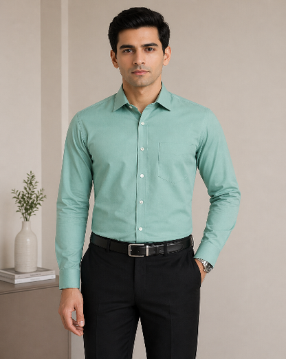 exterrito oxford cotton shirt