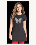 Long Length T-Shir - UL48 - Black