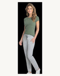 Slim Fit Long Pant - UL07 - Cream Mel.