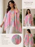stich by bhavya rainbow mist kaftan for women