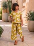 stitch by bhavya cute cotton sunshine co-ord set for girls